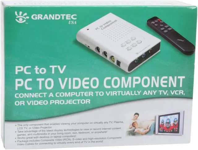 Alt view image 9 of 9 - Grandtec USA GXP-2000 PC-to-Video Component
