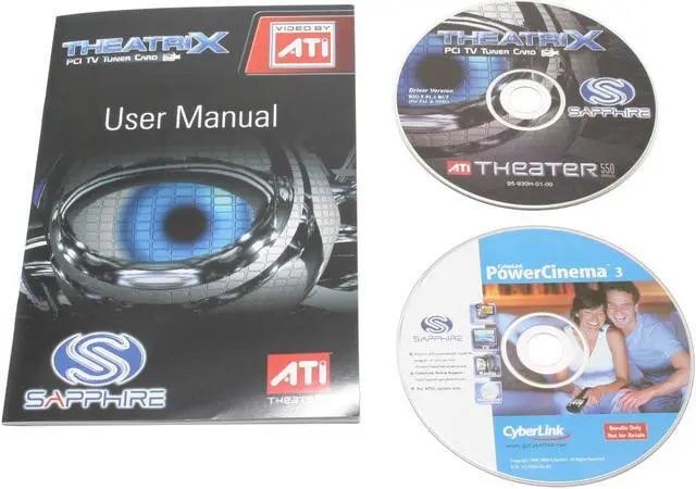 Alt view image 6 of 7 - SAPPHIRE 100104SR-BL-H Theatrix Theatre 550Pro PCI TV Tuner Card