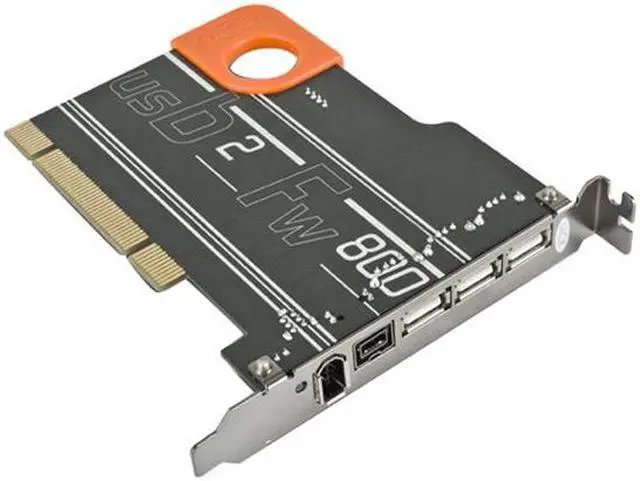 Alt view image 2 of 3 - LaCie USB 2.0/FIREWARE 800 PCI Model 130822