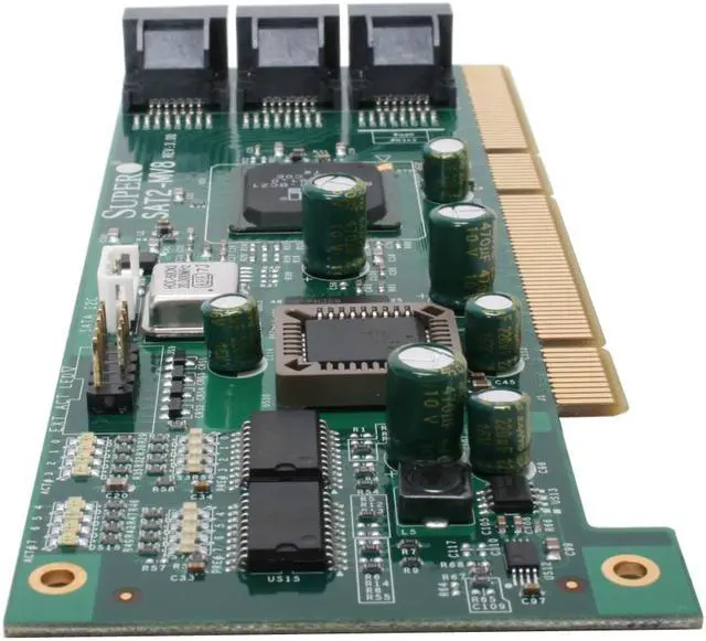 Alt view image 5 of 11 - SUPERMICRO AOC-SAT2-MV8 64-bit PCI-X133MHz SATA II (3.0Gb/s) Controller Card