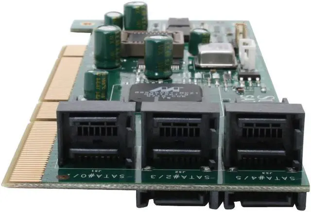 Alt view image 6 of 11 - SUPERMICRO AOC-SAT2-MV8 64-bit PCI-X133MHz SATA II (3.0Gb/s) Controller Card