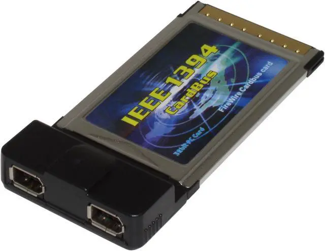 Main image of SABRENT SBT-CBF2D IEEE 1394 PCMCIA Card 2 x IEEE 1394