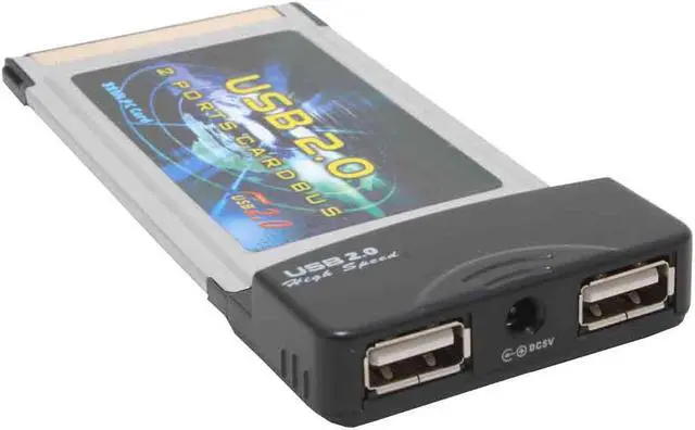 Alt view image 2 of 5 - SABRENT SBT-P2D USB PCMCIA Card 2 x USB 2.0