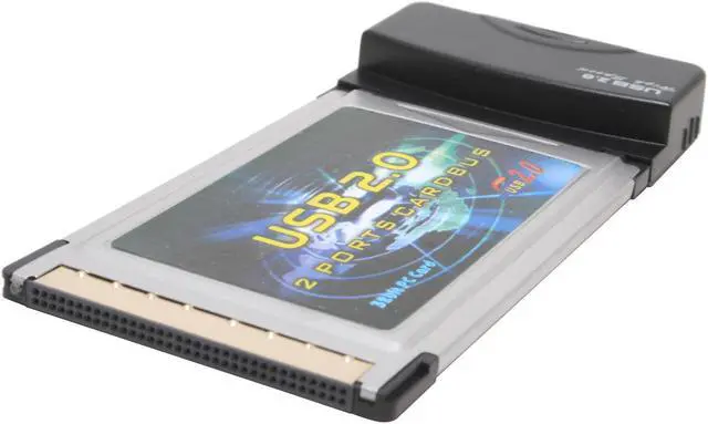 Alt view image 3 of 5 - SABRENT SBT-P2D USB PCMCIA Card 2 x USB 2.0