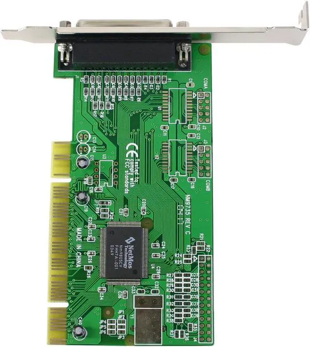Alt view image 3 of 6 - SYBA PCI to Parallel Port Controller Card Model SD-PCI-1P