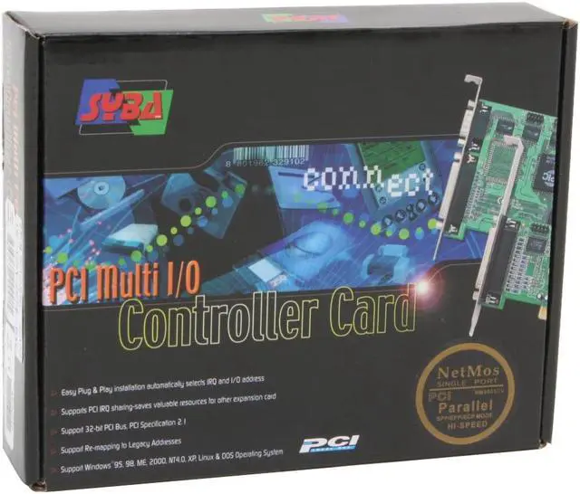 Alt view image 6 of 6 - SYBA PCI to Parallel Port Controller Card Model SD-PCI-1P