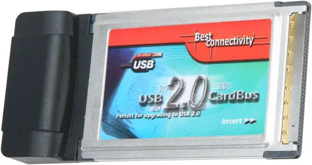 Main image of SYBA SD-PCB-USB CardBus to USB 2.0 2-Port Host Controller Adapter
