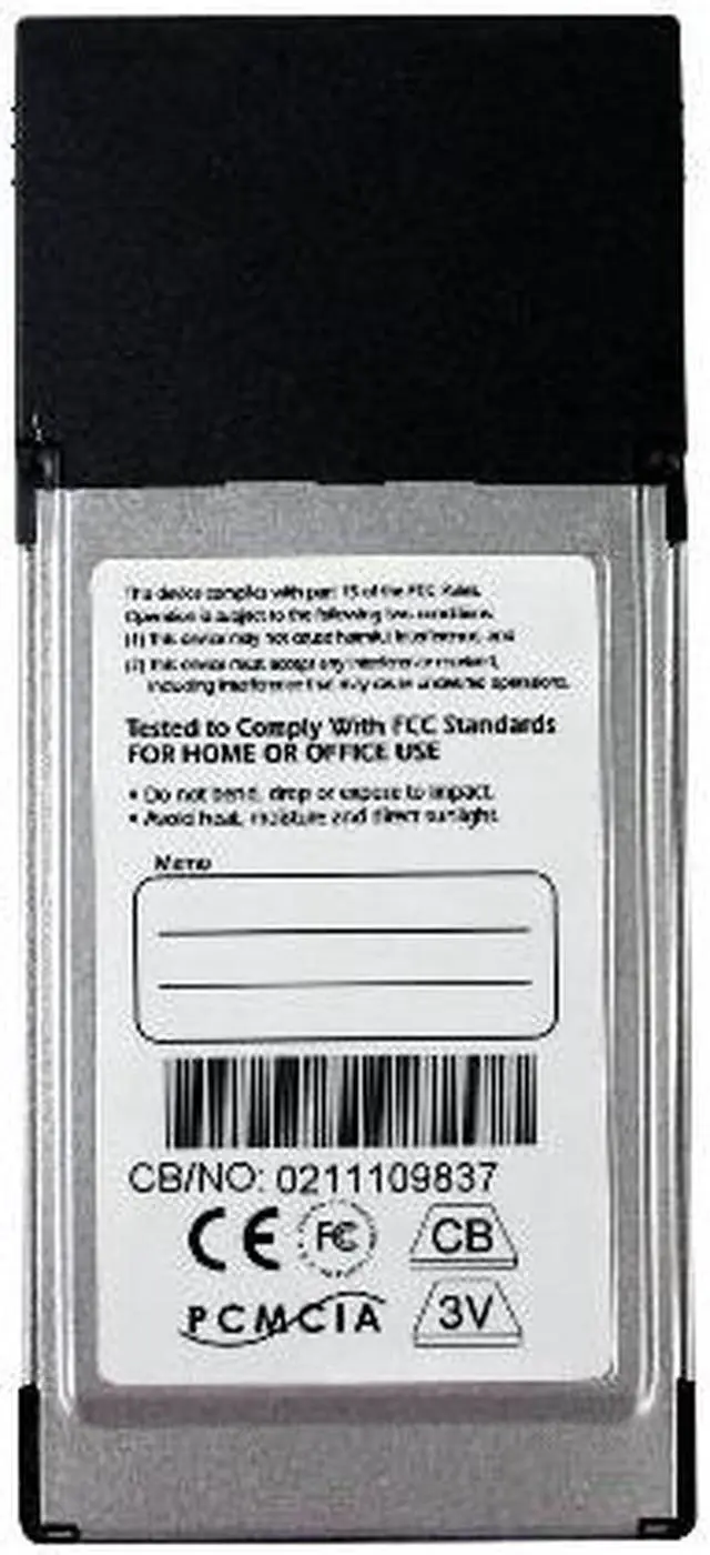 Alt view image 5 of 7 - SYBA SD-PCB-COM USB / IEEE 1394 PCMCIA Card 2 x USB 2.0 One 6-pin 1394a port and one 4-pin mini 1394a port