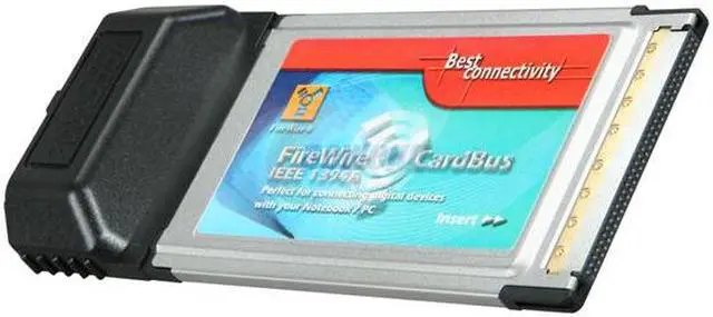 Main image of SYBA SD-PCB-2F IEEE 1394 PCMCIA Card Two 6-pin 1394a ports