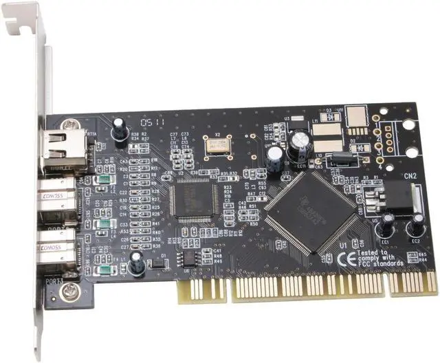 Alt view image 2 of 5 - SYBA PCI 32-bit Firewire 1394b Controller Card Model SD-FWB-32B