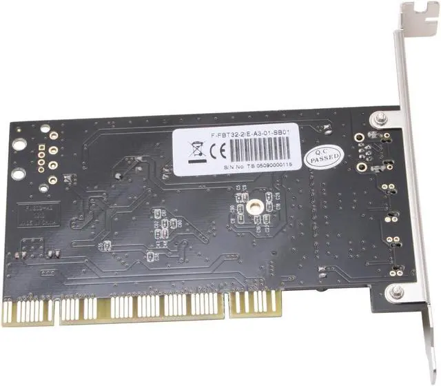 Alt view image 3 of 5 - SYBA PCI 32-bit Firewire 1394b Controller Card Model SD-FWB-32B