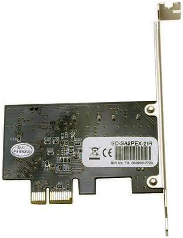 Alt view image 3 of 4 - SYBA SD-SA2PEX-2IR PCI Express SATA II (3.0Gb/s) Controller Card