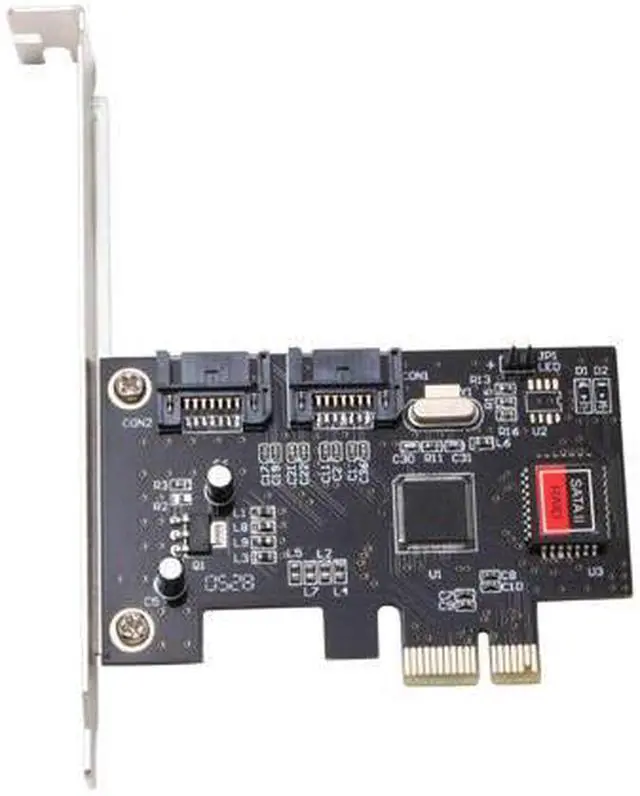 Alt view image 2 of 4 - SYBA SD-SA2PEX-2IR PCI Express SATA II (3.0Gb/s) Controller Card