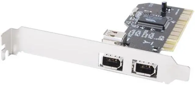 Alt view image 2 of 4 - SYBA PCI to Firewire 1394a 2+1 ports controller card (VIA) Model SD-VIA-3F