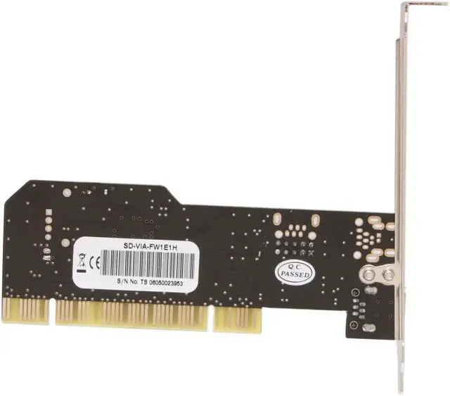 Alt view image 3 of 5 - SYBA IEEE 1394a FireWire PCI Card with Internal 9-pin Header Model SD-VIA-FW1E1H