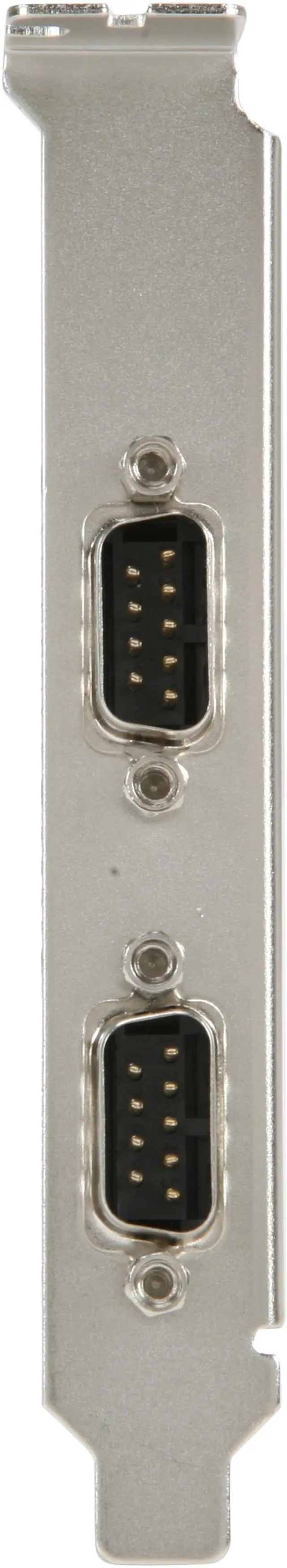 Alt view image 2 of 6 - SYBA PCI-Express Dual RS-232 Serial Port Card Model SD-PEX-NM2S