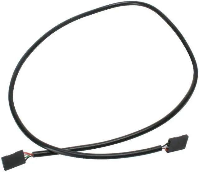 Alt view image 4 of 5 - SYBA SD-PCI-UPS2 USB to Dual PS2 Adapter (Case Mounted version), PCI Bracket, via USB Header or Port - OEM