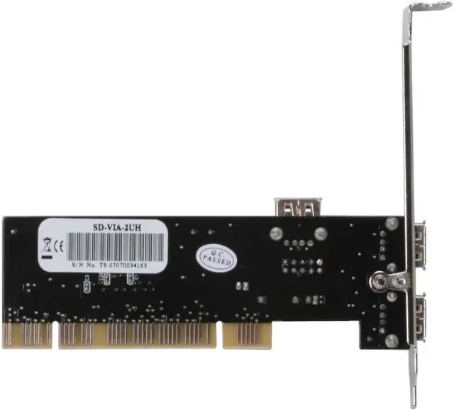 Alt view image 4 of 7 - SYBA High Speed USB 2.0 2+1 Ports with 1x Internal Header PCI Card, VIA Chipset Model SD-VIA-2UH