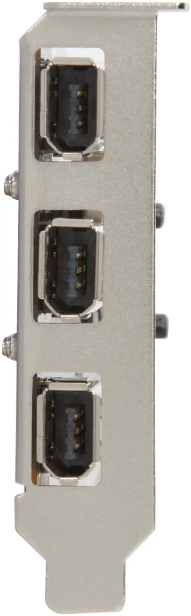 Alt view image 2 of 7 - SYBA PCI lower profile Firewire 1394a Controller Card Model SD-LP-NEC4F