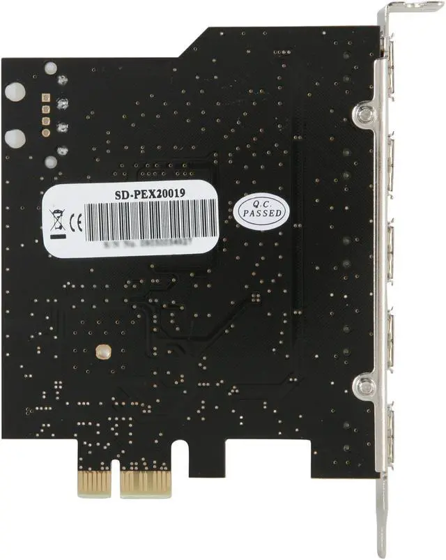 Alt view image 4 of 6 - SYBA PCI-Express 5 Ports USB 2.0 Card Model SD-PEX20019