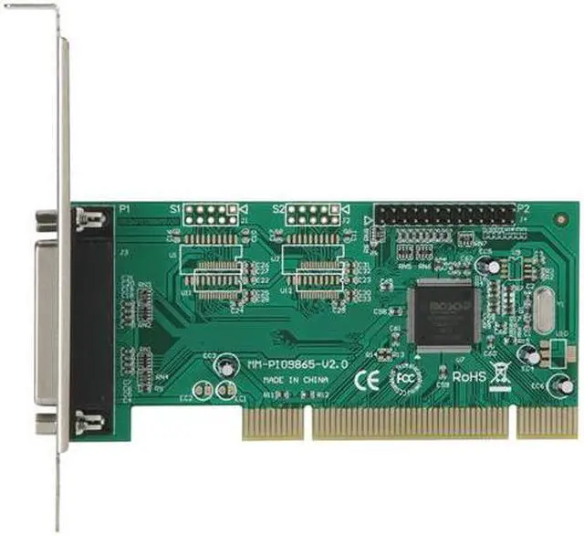 Alt view image 3 of 5 - SYBA 2 Port Parallel DB25 PCI 2.1 32 Bit Card SY-PCI10002
