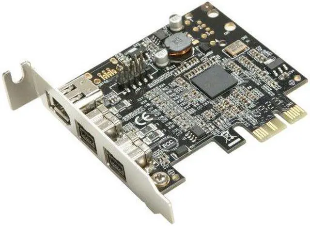 Alt view image 5 of 13 - SYBA Low Profile PCI-Express 1394B/A Firewire Card Model SD-PEX30009