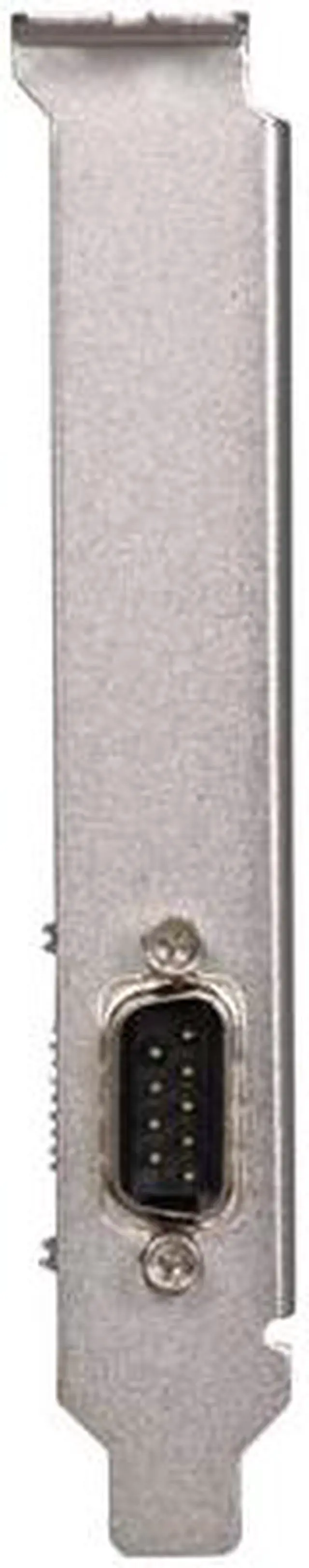 Alt view image 2 of 5 - SYBA PCI 1-Port Serial DB9 RS232 Card with Low Profile Bracket - RoHS Model SD-PCI15024