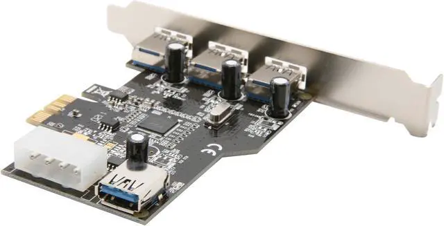 Alt view image 5 of 6 - SYBA USB 3.0 PCI-e Card with HDD Power Connector (3 + 1 Ports) Model SD-PEX20080