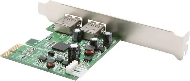 Alt view image 5 of 6 - SYBA USB 3.0 SuperSpeed 2-port PCI-Express Controller Card NEC uPD720200 Chipset Model SY-PEX20045