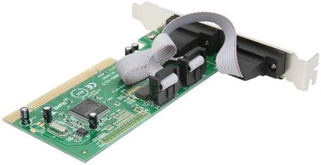 Alt view image 5 of 6 - SYBA 2 DB-9 Serial (RS-232, COM) Ports PCI Controller Card, Netmos 9865 Chipset Model SY-PCI15004