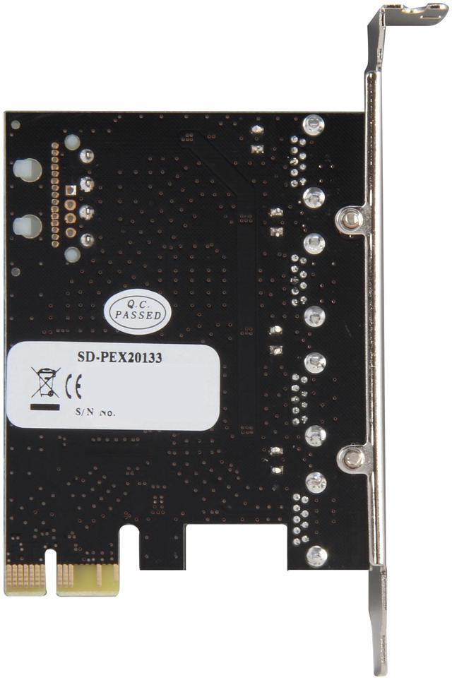 Alt view image 5 of 6 - SYBA USB 3.0 4-port PCI-Express x1 Controller Card, VLI VL80x Chip Model SD-PEX20133
