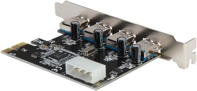 Alt view image 6 of 6 - SYBA USB 3.0 4-port PCI-Express x1 Controller Card, VLI VL80x Chip Model SD-PEX20133