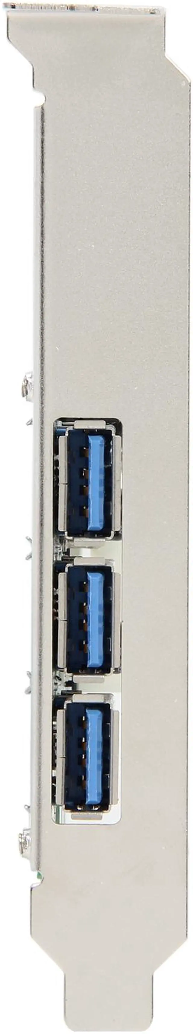 Alt view image 3 of 6 - SYBA USB 3.0 (3+1) PCI-e Controller Card, Etron Chipset, Molex (IDE HD 4-pin) Built-in Model SY-PEX20135