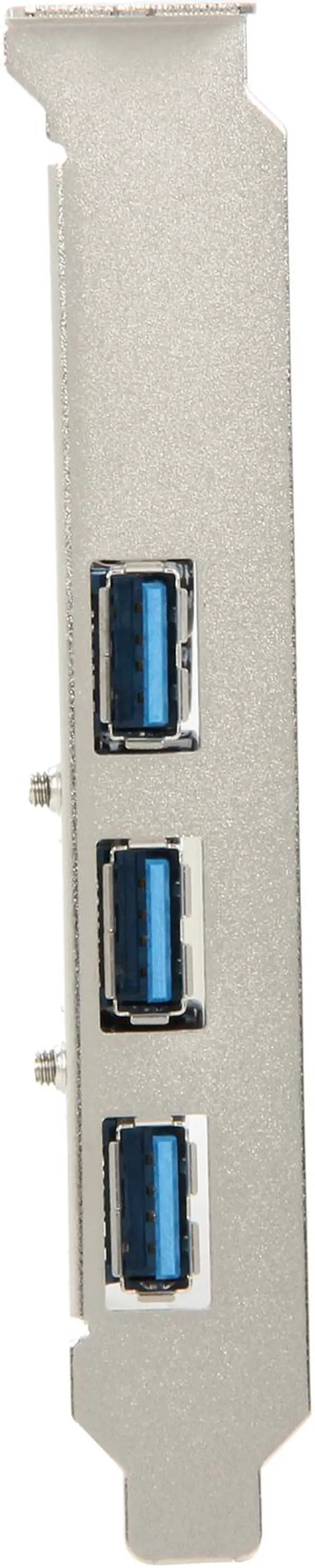 Alt view image 3 of 6 - SYBA USB 3.0 3+1 Port PCI-e Card, Free Low Profile Bracket, Renesas Chipset Model SD-PEX20137