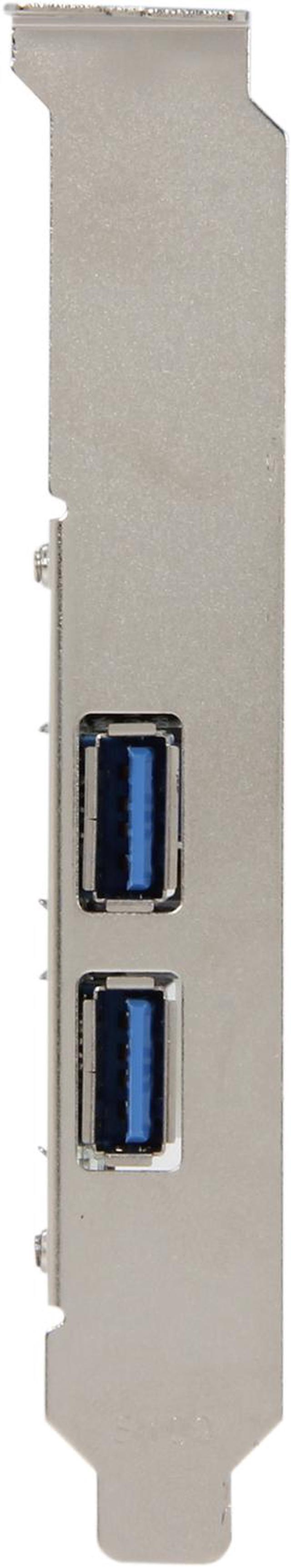 Alt view image 2 of 6 - SYBA USB 3.0 External 2-port, 19-pin Header PCI-e Card,IDE Power Feed, Low Profile Bracket Bundled Model SY-PEX20140