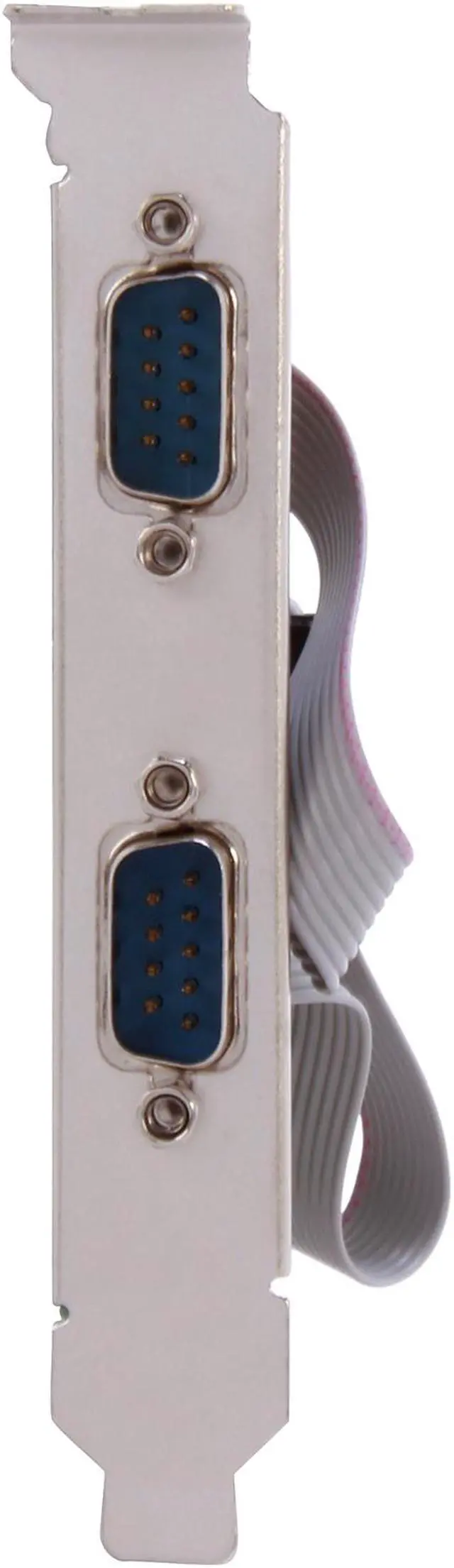 Alt view image 2 of 5 - SYBA SI-PEX15037 2 Serial DB9 RS-232 Ports PCI-e x1 Card with Low Profile Bracket WCH CH382