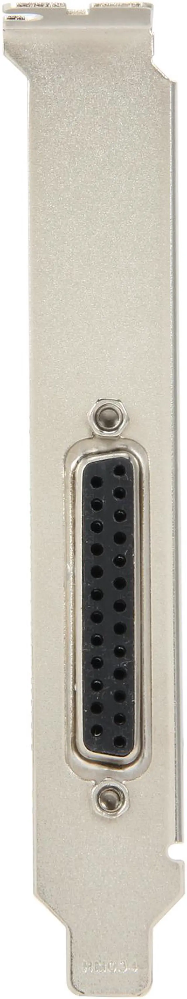 Alt view image 2 of 5 - SYBA 1-port Parallel (Printer, LPT1, DB25) PCI-e Controller Card with DOS Driver Model SY-PEX10008