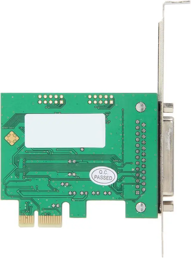 Alt view image 4 of 5 - SYBA 1-port Parallel (Printer, LPT1, DB25) PCI-e Controller Card with DOS Driver Model SY-PEX10008