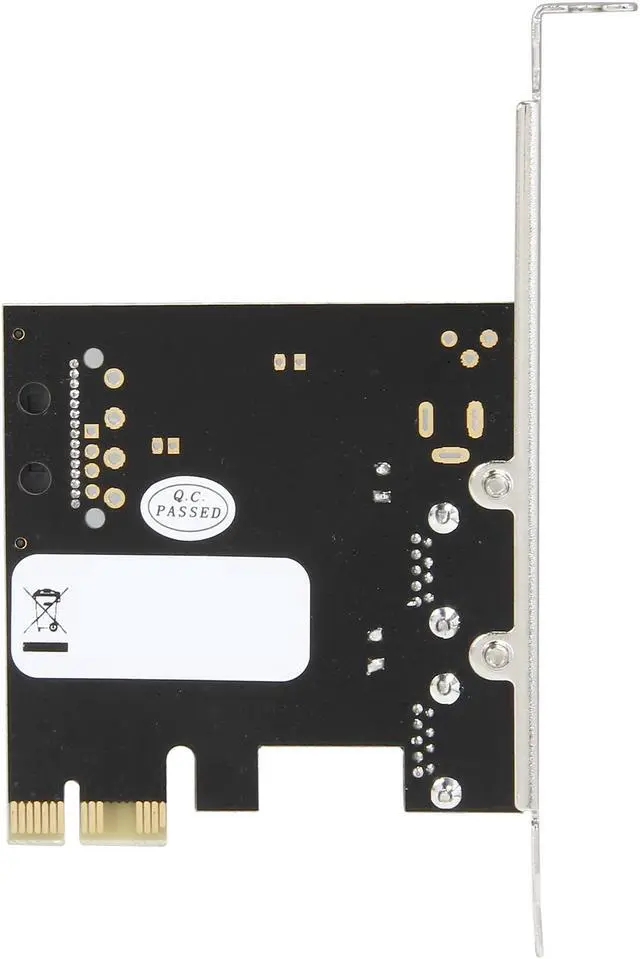 Alt view image 4 of 6 - SYBA 2-Port USB 3.0 PCI-Express Card, x1, Etron Chipset EJ168A with Full & Low Profile Brackets Model SD-PEX20158