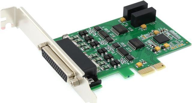 SYBA IO Crest 2-port RS232 Serial PCI-Express Card, DB9 Female