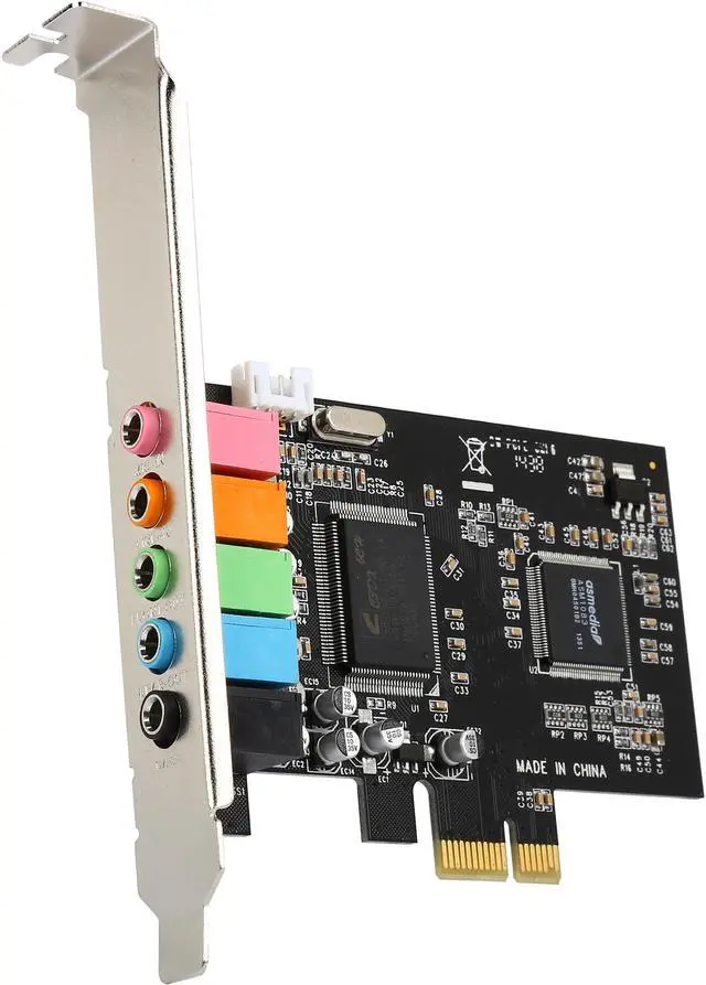 Main image of SYBA 5.1 Channel PCI-e x1 Sound Card Model SI-PEX63096