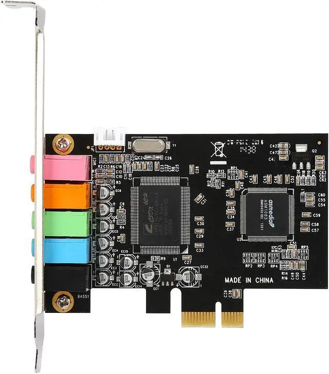 Alt view image 3 of 5 - SYBA 5.1 Channel PCI-e x1 Sound Card Model SI-PEX63096