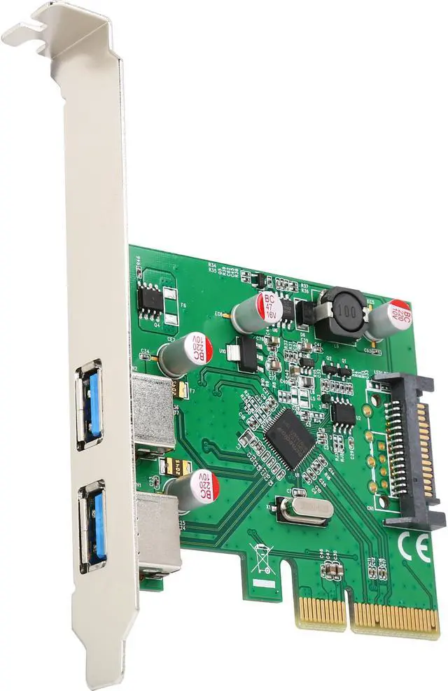 Main image of SYBA 2 Port USB3.1Type-A PCI-E 3.0 x4 Model SD-PEX20185