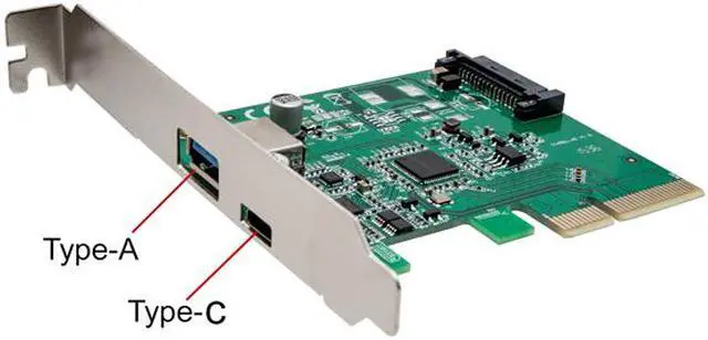 Alt view image 2 of 6 - SYBA IOCrest USB 3.1 MultiPort Card Model SI-PEX20189