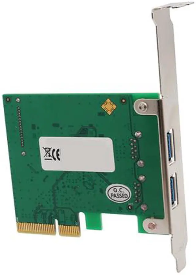 Alt view image 3 of 5 - SYBA 2 Port Type-A USB 3.1 10Gbps Card Model SI-PEX20208
