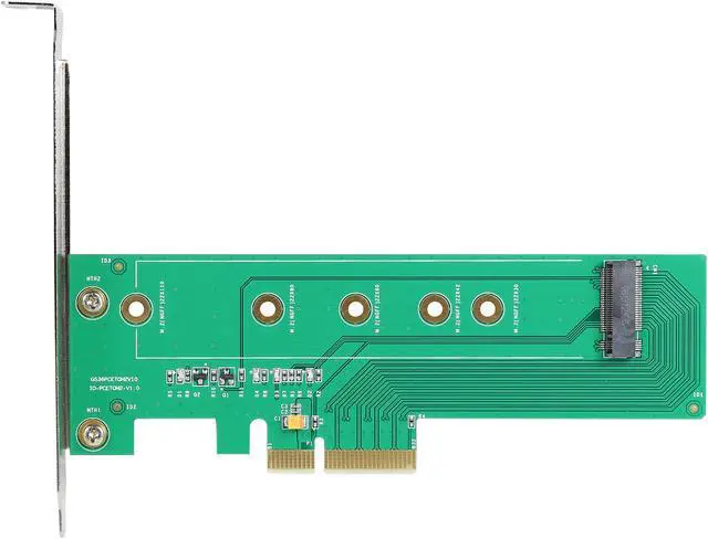 Alt view image 4 of 5 - SYBA SI-PEX40110 M.2 M-Key NVMe PCI-e to PCI-e x4 Converter Card