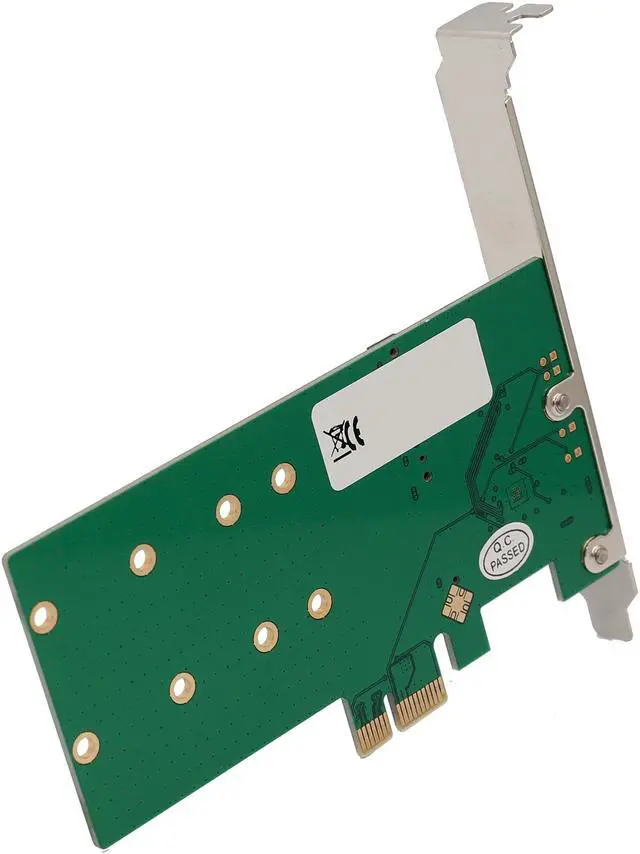 Alt view image 4 of 6 - SYBA 2 Port M.2 to PCI-e x1 adapter B or B+M key Model SI-PEX40115