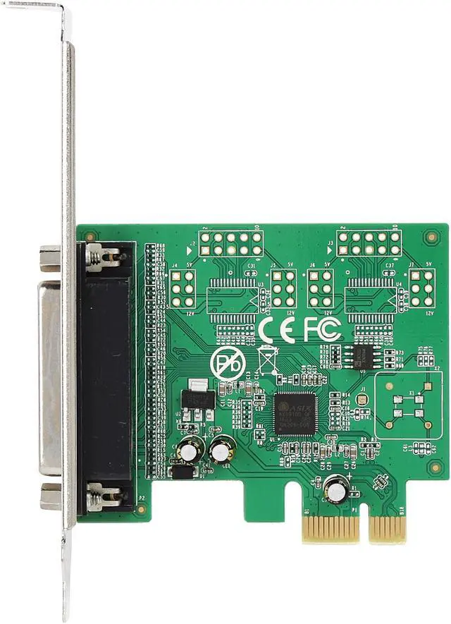 Alt view image 3 of 5 - SYBA 1 Port DB25 Parallel Printer (LPT1) PCI-e 2.0 x1 Expansion Card - SI-PEX10011