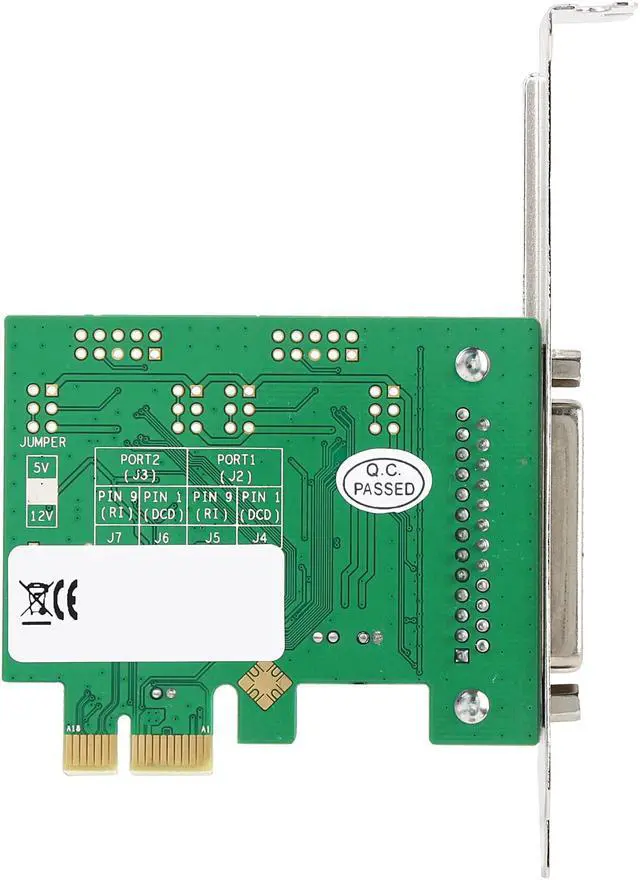 Alt view image 4 of 5 - SYBA 1 Port DB25 Parallel Printer (LPT1) PCI-e 2.0 x1 Expansion Card - SI-PEX10011