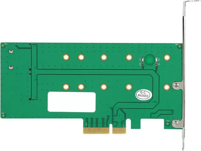 Alt view image 4 of 5 - SYBA PCI-Express 2.0 x 4, 1 x M.2 M-Key and 1 x M.2 B-Key Card Model SI-PEX40117